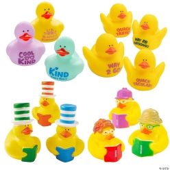 School Rubber Duckies - 48 Pk